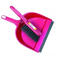 Dustpan with a rubber edge and blade "EKOnex"