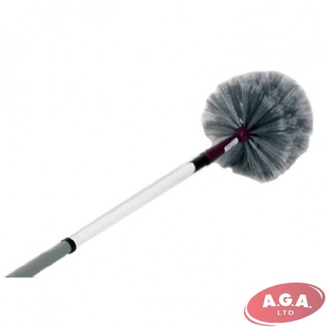 Radiator brush with telescopic handle, 150cm