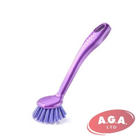 Washing brush with handle