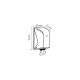 Vialli OG1 Towel roll dispenser