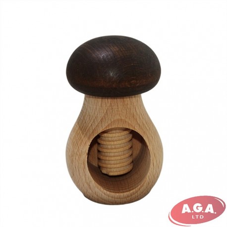 Wooden nut tongs