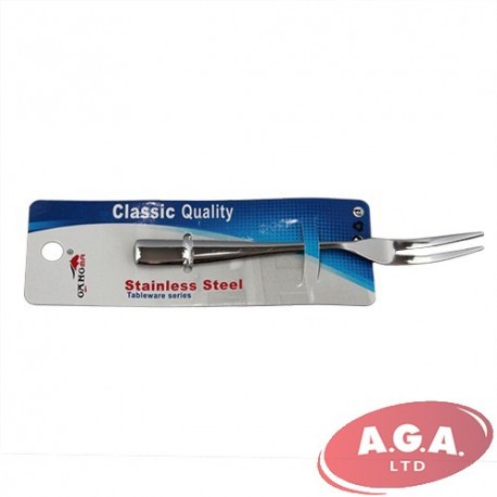 Stainless steel snack fork