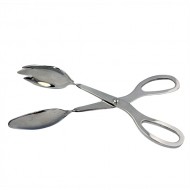 Metal collection salad spoons
