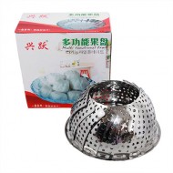 Metal multifunctional flexed bowl