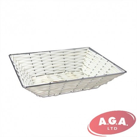 Plastic bascet in metal frame