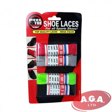 Shoe laces 4 colors,110cm