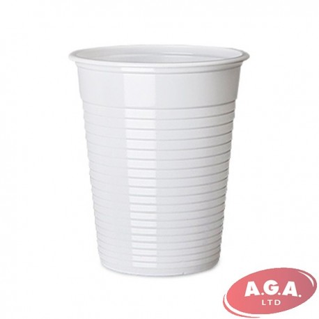 Disposable cups 200ml, white