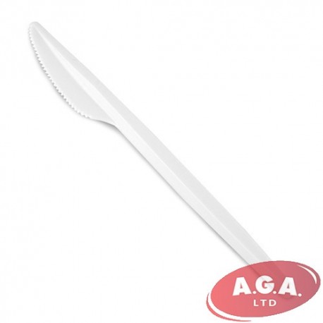 Plastic knives 17 cm, 100 pcs