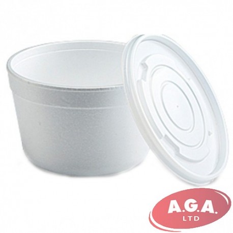 Thermo soup bowl with lid, 100 pcs