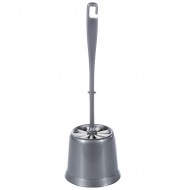 Toilet bowl brush with holder