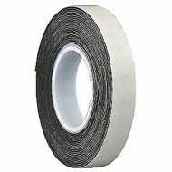 Double side adhesive tape 22mm x 5m black