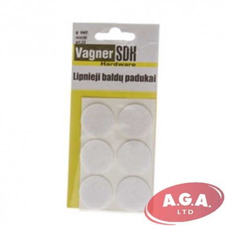 Pads for furniture 6pcs, 30mm