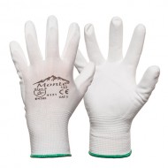 Nylon gloves, with coating