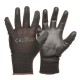 Nylon gloves, with coating