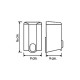 Vialli S2 Liquid soap dispenser