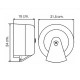 Vialli K3B Toilet paper dispenser