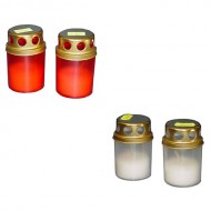 Candle with a dome