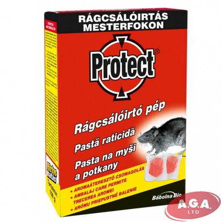 PROTECT Žurku un peļu inde- pastveida ēsma 150g