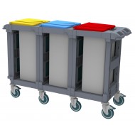 Waste collection trolleys