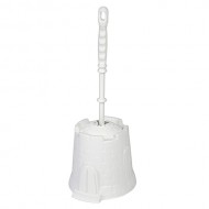 WC brush with holder